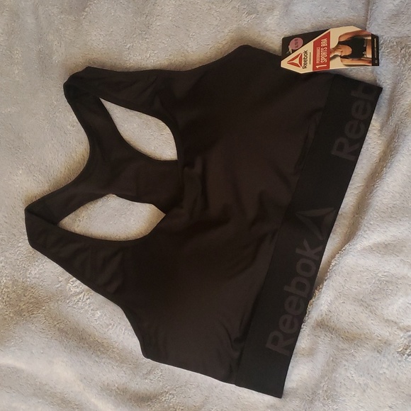 Reebok Medium Impact Performance Sport Bra - Picture 4 of 10
